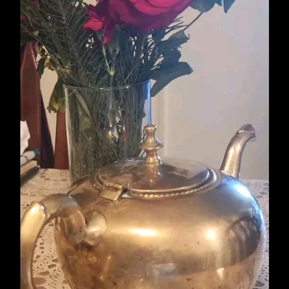 Vintage Brass Teapot